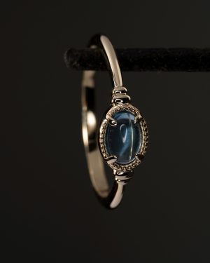 Prsten Vega plavi topaz