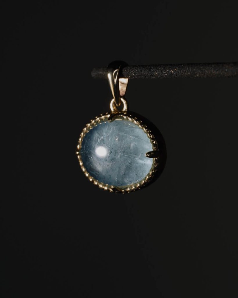 Privjesak Antares s akvamarinom